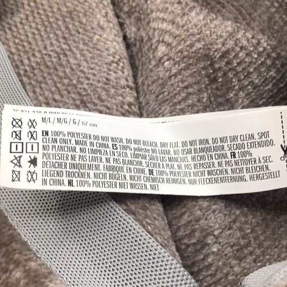 Forever 21 Chenille Fedora Hat Oatmeal/Tan Taupe - Picture 8 of 14